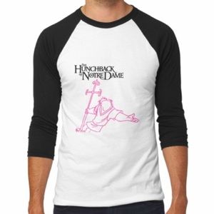Disney’ The Hunchback of Notre Dame Baseball T-shirt